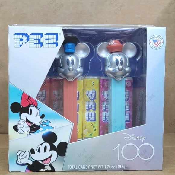 (2023) 100th Anniversary Disney Pez Set (Mickey & Minnie Mouse) - NEW - Picture 2 of 7